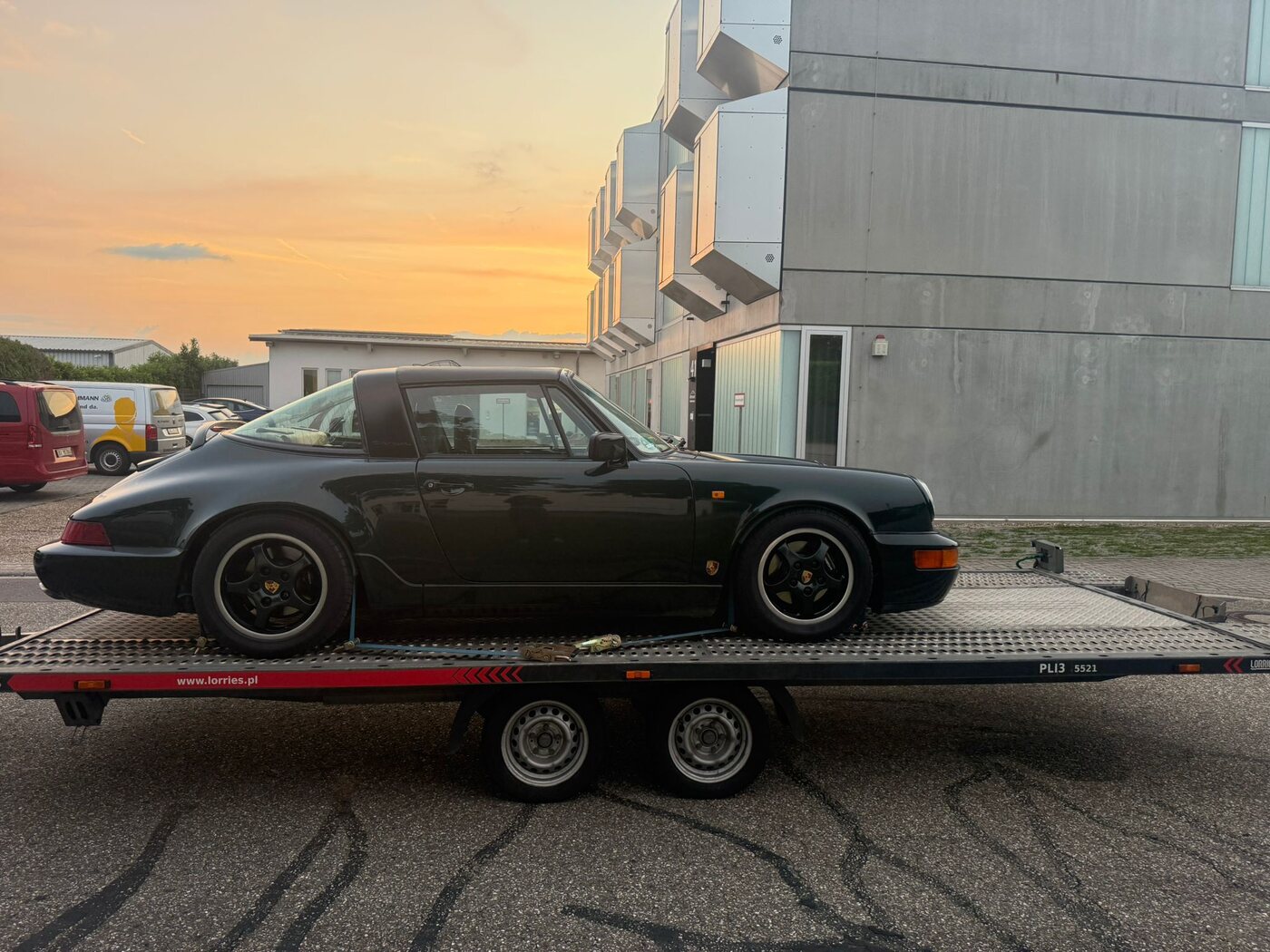 John's 1990 Forest Green Carrera 2 Targa